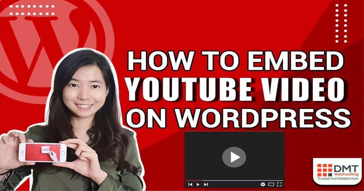 How To Embed A YouTube Video In WordPress Web Hosting In Pakistan 